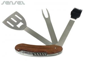 Swiss Rosewood BBQ Tools