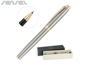 Promotional Rollerball PARKER Brushed Stainless Pens