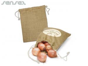 Promotional Enviro Jute Produce Bags (Small)