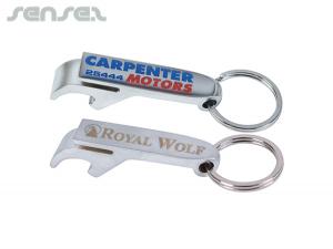 Max Die Cast Metal Key Ring Bottle Openers