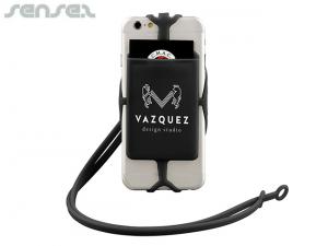 Marki Phone Holders With RFID Card Wallet And Lanyard