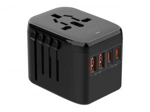 Promotional International Travel Adapters With USB Ports (20W)