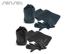 Promotional Polar Scarf & Glove Sets