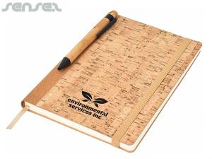 Promotional Eco Cambridge Cork Notebooks (A5)