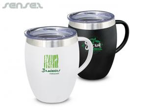 Promotional Vacuum Cups With Handle (300ml)