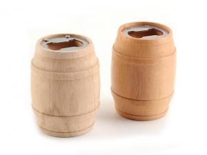 Promotional Wooden Wine Barrel Bottle Openers