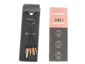 Promotional Bronze Trim Charging Cables