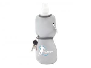 Promotional Troop Folding Drink Bottles With Sleeve (480ml)