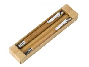 Promotional Bamboo Stylus Pen & Pencil Sets
