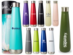 Promotional Coloured Hydros Thermo Drink Bottles (500ml)