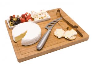 Promotional Bamboo Cheeseboard Snack Sets