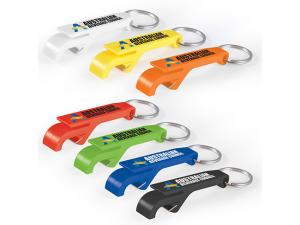 Ricco Plastic Bottle Opener Keyrings