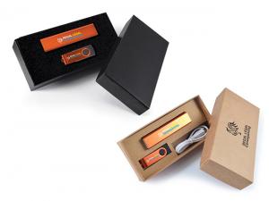 Promotional Premium Tech Power Bank + USB Gift Sets