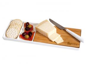 Promotional Bamboo & Ceramic Party Platters