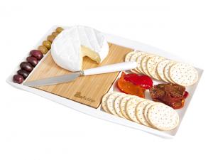 Promotional Large Bamboo & Ceramic Serving Platters
