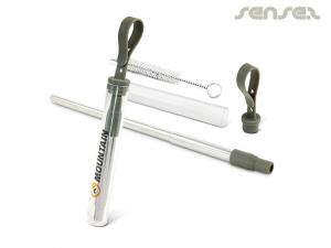 Promotional Encased Travel Telescopic Straws