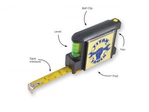 Tape Measures With Sticky Notes (2m)