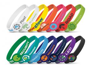 Promotional Zircon Silicone Wrist Bands