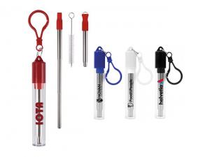 Silicon Tip Stainless Steel Straws