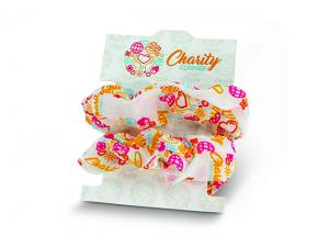 Satin 80's Hair Scrunchies  (Set Of 2)