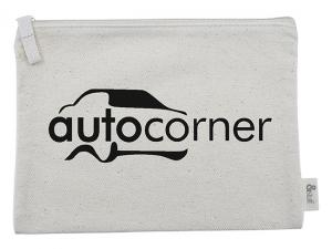 Promotional Unbleached Cotton Pencil Pouches (Small)