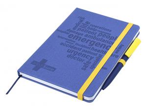 Promotional Linen Debossed Notebooks (A5)