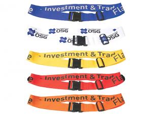 Promotional Identify Coloured Luggage Straps
