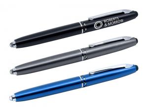 Promotional Matt LED Light Stylus Pens