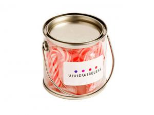 Promotional Candy Cane Filled Tins (x10)
