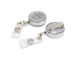 Promotional Stainless Retractable ID Holders