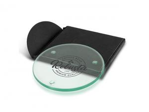 Promotional Round Clarity Glass Coasters (Single)
