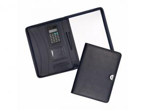 Promotional Navy Folio Business Compendiums (A4)