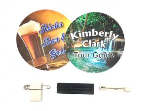 Round Staff Name Badges (75mm)