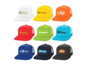 Promotional Trucker Caps ( Flat Peak )
