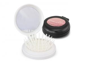 Promotional Travel Handheld Mirror Hair Brushes
