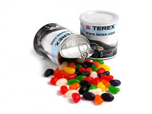 Promotional Pull Cans Filled With Jelly Beans (200g)