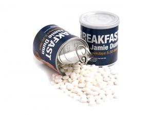 Promotional Pull Cans Filled With Chewy Mints (200g)