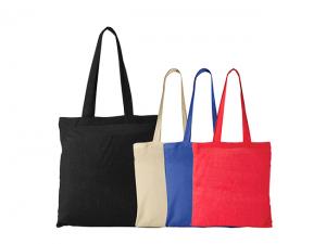 Promotional Cotton Canvas Convention Tote Bags (4oz)