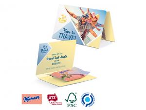 Promotional Promotion Cards With Manner Waffle (4g)