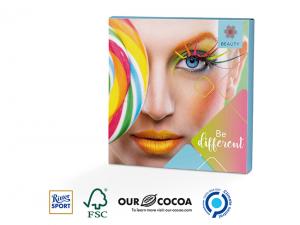 Promotional Ritter Sport Chocolate Bars In Printed Gift Box (100g)