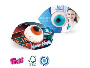 Promotional Fruit Jelly Gum Eye Balls (18g)