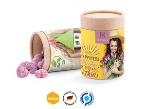 Promotional Biodegradable Kraft Paper Tubes Filled With Lollies - Large (200g)