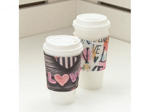 Promotional Reusable Eco Felt Coffee Cup Sleeves (3mm)