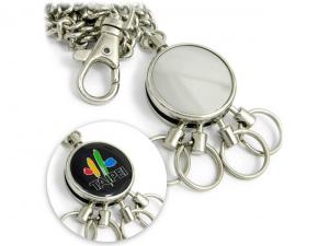 Promotional Round Key Separator Keychains