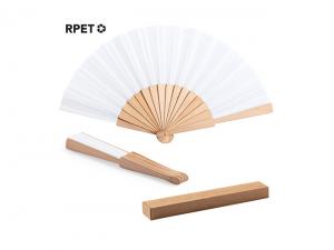Promotional Eco Wooden & Recycled PET Hand Fans
