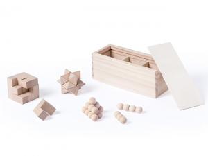 Promotional Wooden Skill Game Sets (3Pcs)