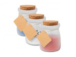 Candles In Crystal Jars