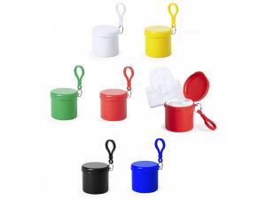 Promotional Adult Size Rain Ponchos In Canister