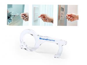 Promotional Acrylic Anti-Contact Keytags