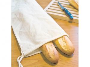 Promotional Natural Cotton Bread Storage Bags (105gsm)